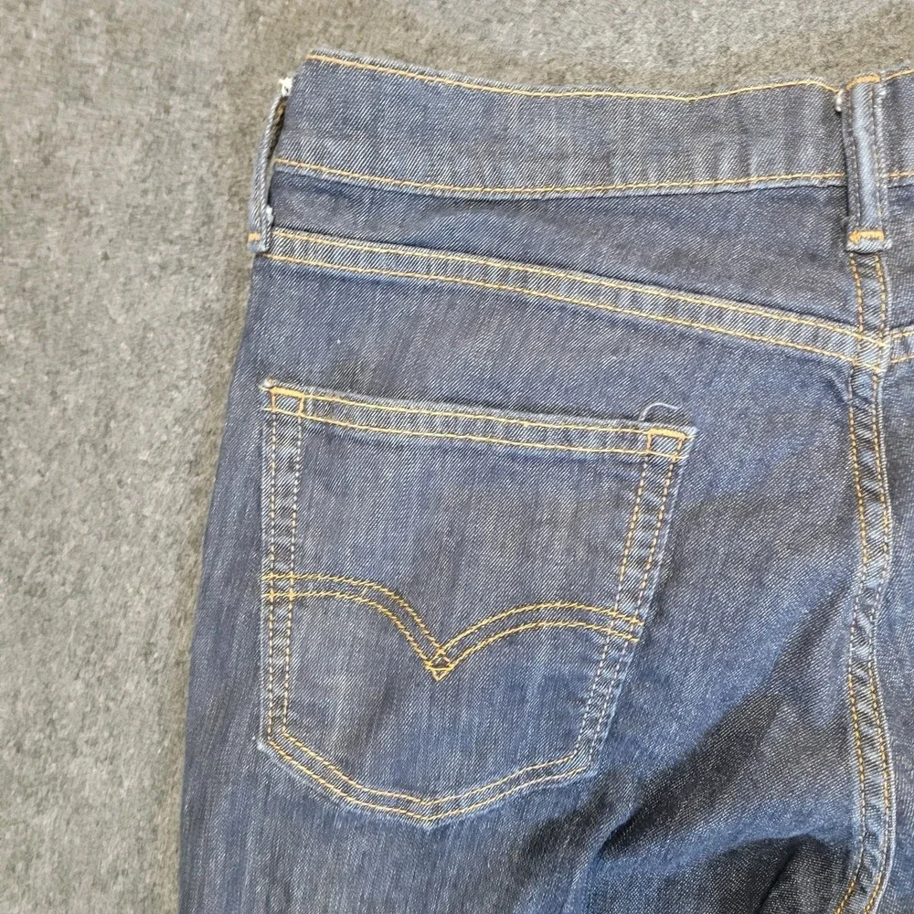 Levi's 511 34x30 Dark Blue Denim Jeans F56